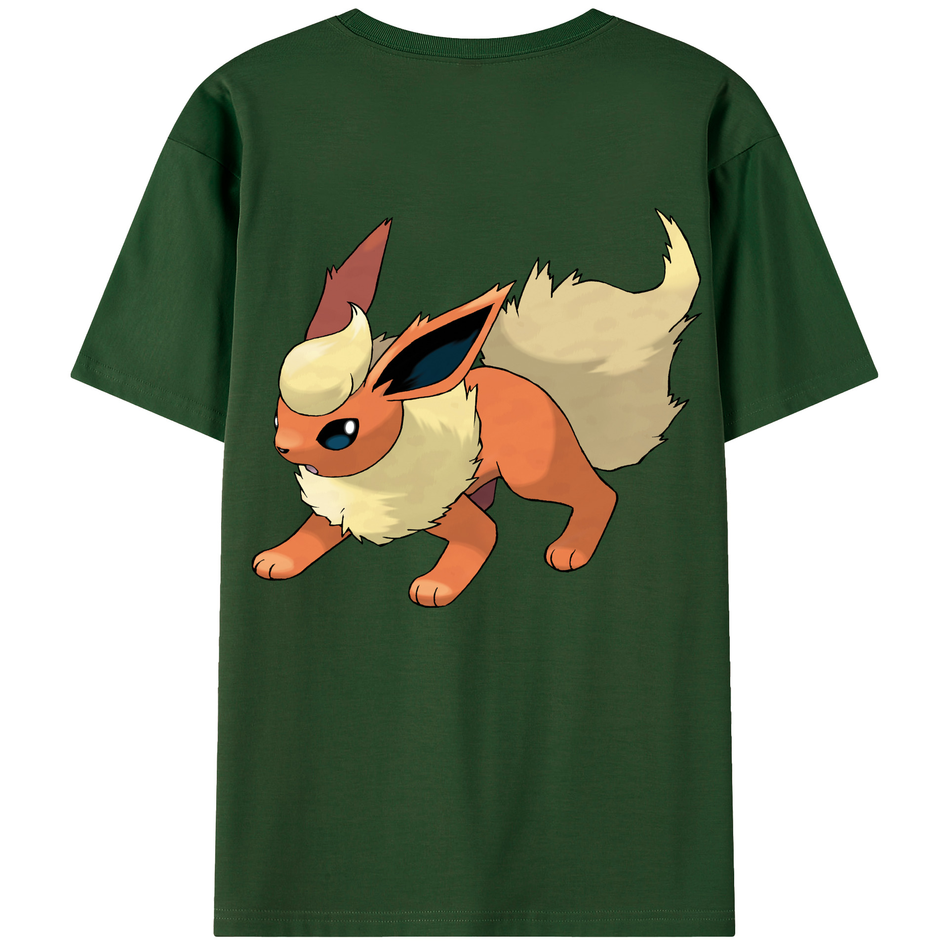 （画像用） ポケットモンスター Pokémon 綿100％半袖Tシャツ（背面プリント）